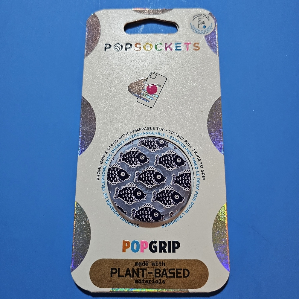 Popsocket - Plant-Based Translucent School Time (FISH)